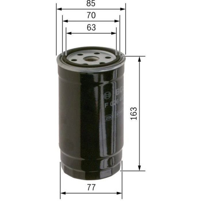 BOSCH F 026 402 002 Kraftstofffilter