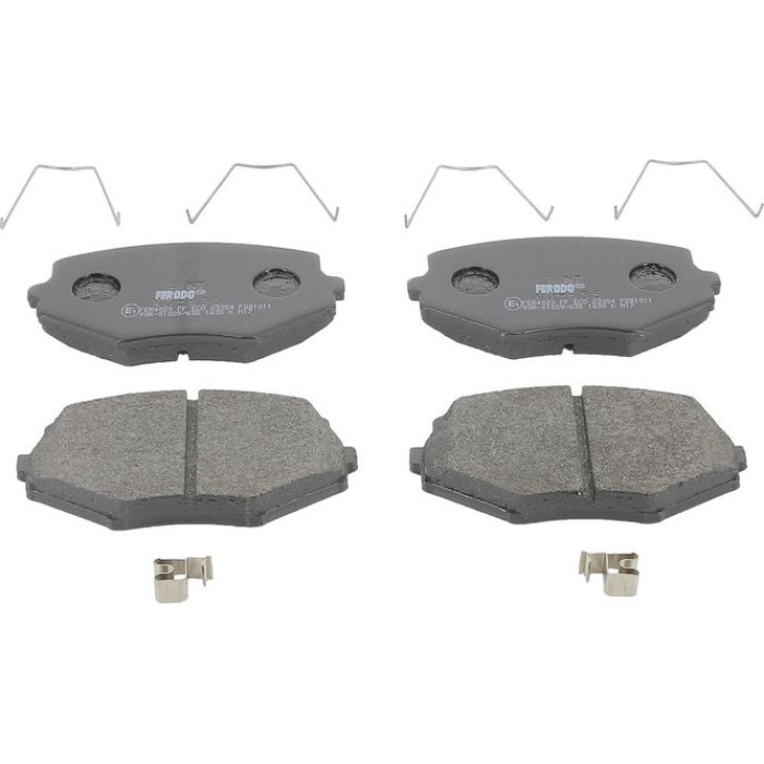 Ferodo FDB1011 Bremsbelagsatz, Scheibenbremse PREMIER ECO FRICTION Ferodo FDB1011 Bremsbelagsatz, Scheibenbremse PREMIER ECO FRICTION