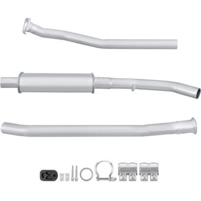 Hella 8LC 366 023-501 Mittelschalldämpfer Easy2Fit – PARTNERED with Faurecia Hella 8LC 366 023-501 Mittelschalldämpfer Easy2Fit – PARTNERED with Faurecia