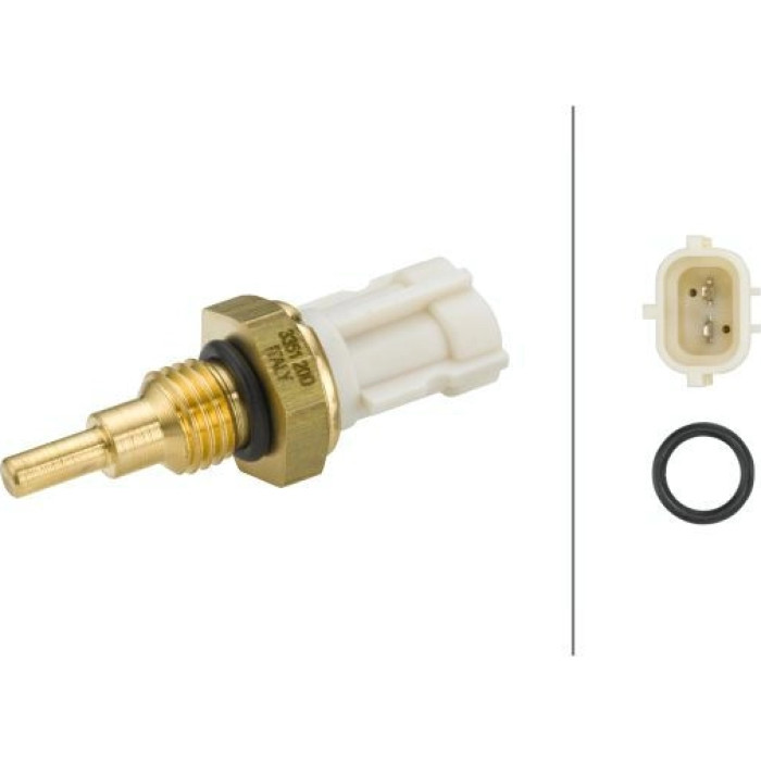 Hella 6PT 013 113-251 Sensor, Kühlmitteltemperatur Hella 6PT 013 113-251 Sensor, Kühlmitteltemperatur