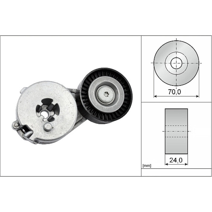 Spannarm, Keilrippenriemen 534 0333 10 Spannarm, Keilrippenriemen 534 0333 10