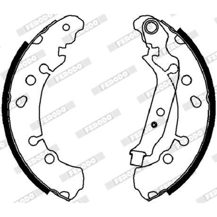 Ferodo FSB4037 Bremsbackensatz PREMIER