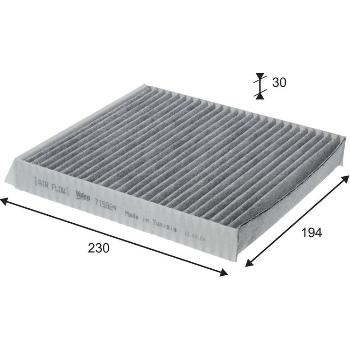 Valeo 715924 Filter, Innenraumluft PROTECT
