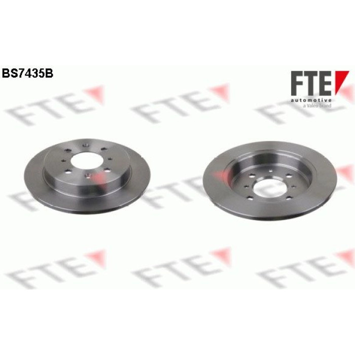 FTE 9082198 Bremsscheibe COATED RANGE