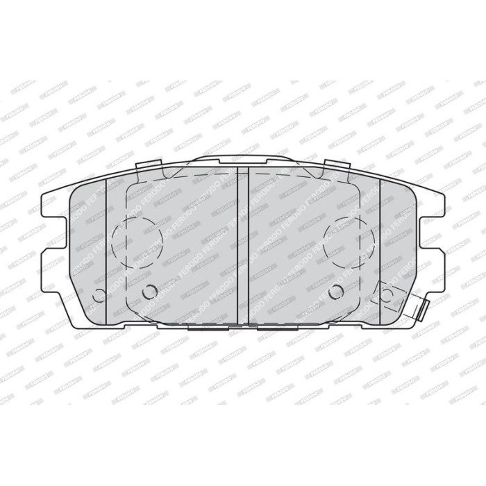 Ferodo FDB1841 Bremsbelagsatz, Scheibenbremse PREMIER ECO FRICTION Ferodo FDB1841 Bremsbelagsatz, Scheibenbremse PREMIER ECO FRICTION