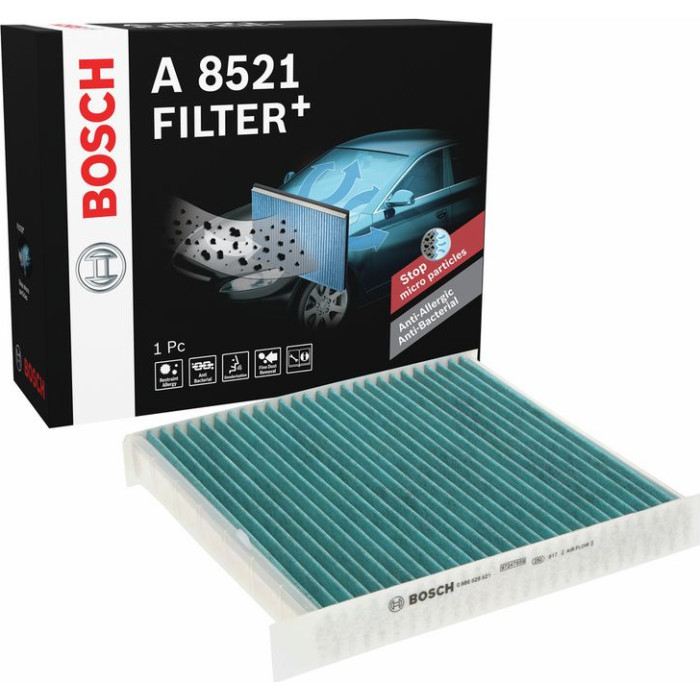 BOSCH 0 986 628 521 Innenraumfilter BOSCH 0 986 628 521 Innenraumfilter