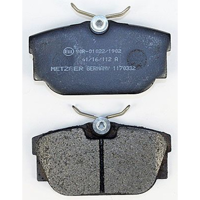 Metzger 1170332 Bremsbelagsatz, Scheibenbremse Metzger 1170332 Bremsbelagsatz, Scheibenbremse