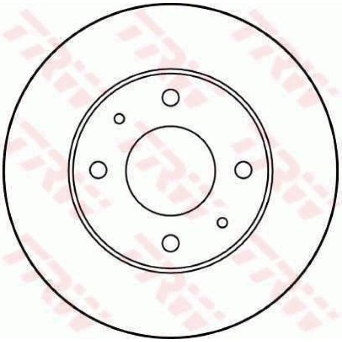 TRW DF2798 Bremsscheibe TRW DF2798 Bremsscheibe