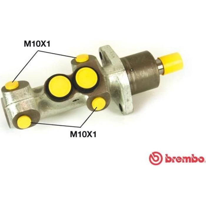 Brembo M 61 052 Hauptbremszylinder ESSENTIAL LINE Brembo M 61 052 Hauptbremszylinder ESSENTIAL LINE