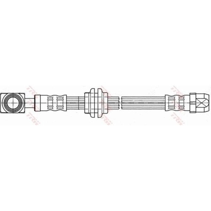 TRW PHD479 Bremsschlauch