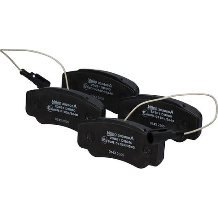 Valeo 302806A Bremsbelagsatz, Scheibenbremse EXPERT