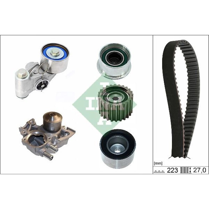 INA 530 0736 30 Wasserpumpe + Zahnriemensatz INA 530 0736 30 Wasserpumpe + Zahnriemensatz