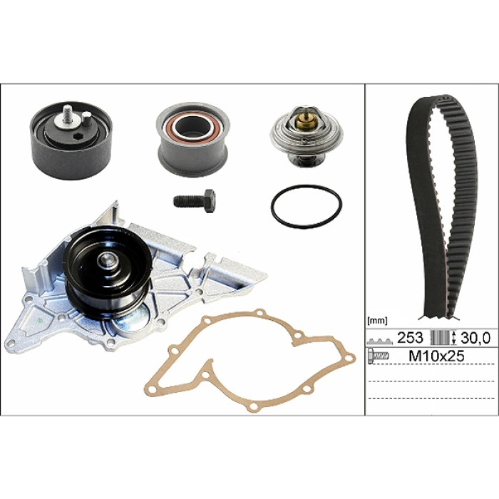 INA 530 0178 30 Wasserpumpe + Zahnriemensatz INA 530 0178 30 Wasserpumpe + Zahnriemensatz