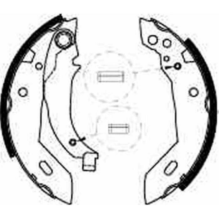 TRW GS6228 Bremsbackensatz TRW GS6228 Bremsbackensatz