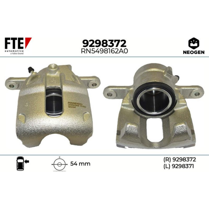 FTE 9298372 Bremssattel NEOGEN
