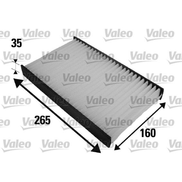 Valeo 698454 Filter, Innenraumluft ESSENTIAL Valeo 698454 Filter, Innenraumluft ESSENTIAL