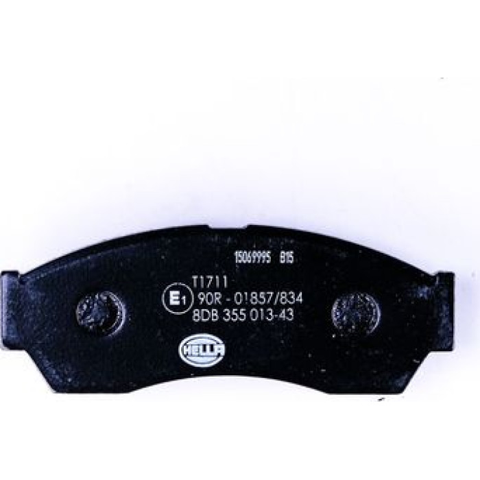 Hella 8DB 355 013-431 Bremsbelagsatz, Scheibenbremse Hella 8DB 355 013-431 Bremsbelagsatz, Scheibenbremse