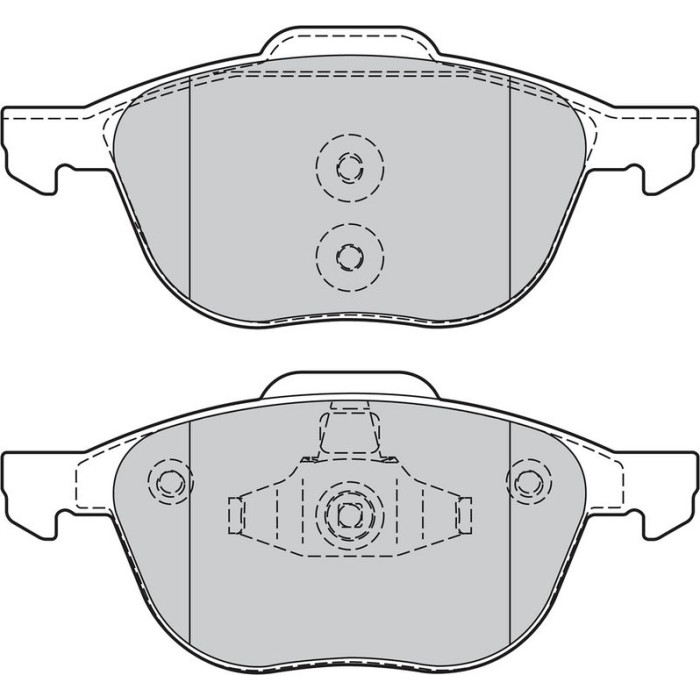 Valeo 601367 Bremsbelagsatz, Scheibenbremse Valeo 601367 Bremsbelagsatz, Scheibenbremse