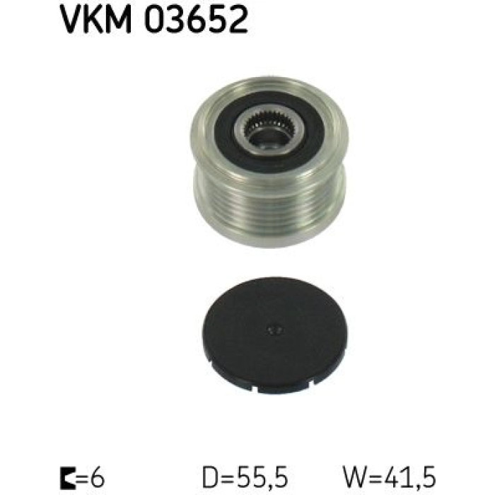SKF VKM 03652 Generatorfreilauf SKF VKM 03652 Generatorfreilauf