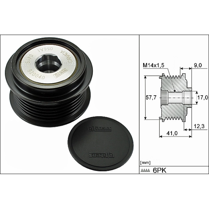 INA 535 0313 10 Generatorfreilauf INA 535 0313 10 Generatorfreilauf