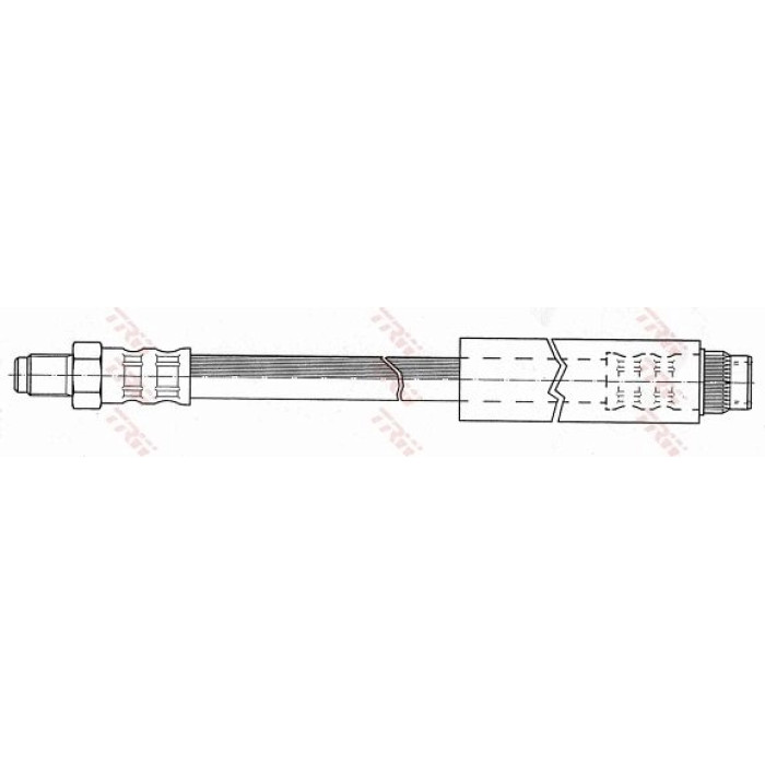 TRW PHB304 Bremsschlauch