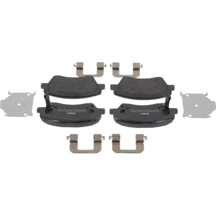 Ferodo FDB5040 Bremsbelagsatz, Scheibenbremse PREMIER ECO FRICTION Ferodo FDB5040 Bremsbelagsatz, Scheibenbremse PREMIER ECO FRICTION