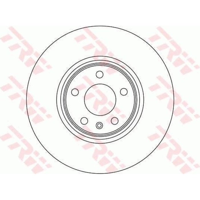 TRW DF4358 Bremsscheibe