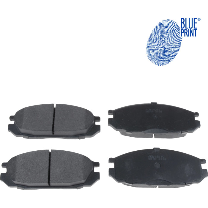 Blue Print ADN14279 Bremsbelagsatz, Scheibenbremse