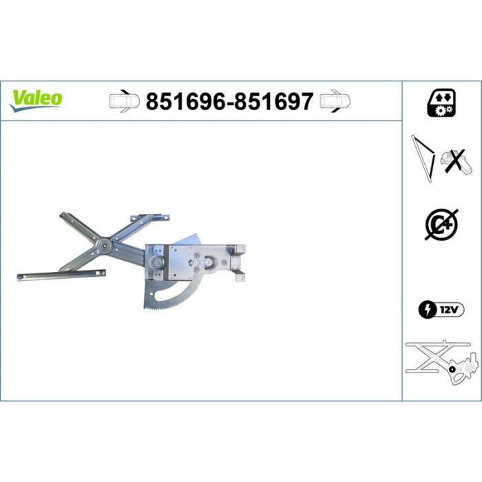 Valeo 851696 Fensterheber Valeo 851696 Fensterheber
