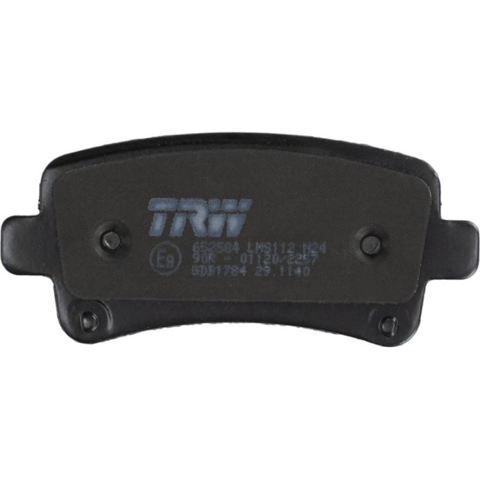 TRW GDB1784 Bremsbelagsatz, Scheibenbremse COTEC