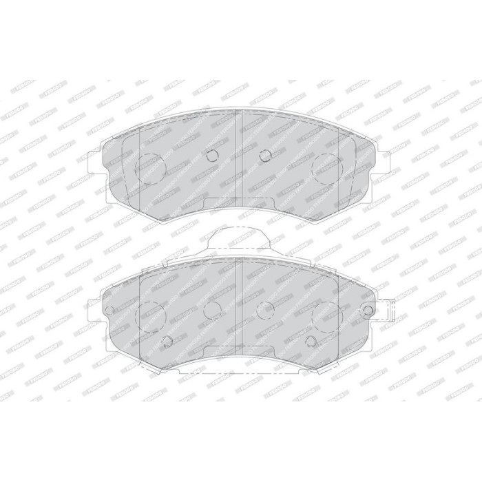Ferodo FDB1737 Bremsbelagsatz, Scheibenbremse PREMIER ECO FRICTION Ferodo FDB1737 Bremsbelagsatz, Scheibenbremse PREMIER ECO FRICTION