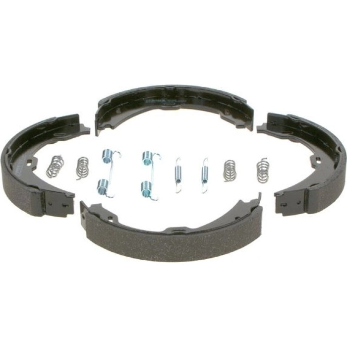 BOSCH 0 986 487 724 Bremsbackensatz, Feststellbremse BOSCH 0 986 487 724 Bremsbackensatz, Feststellbremse
