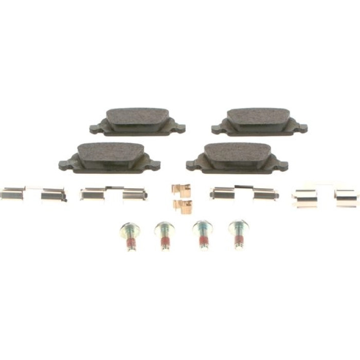 BOSCH 0 986 424 528 Bremsbelagsatz, Scheibenbremse BOSCH 0 986 424 528 Bremsbelagsatz, Scheibenbremse