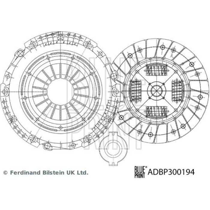 Blue Print ADBP300194 Kupplungssatz
