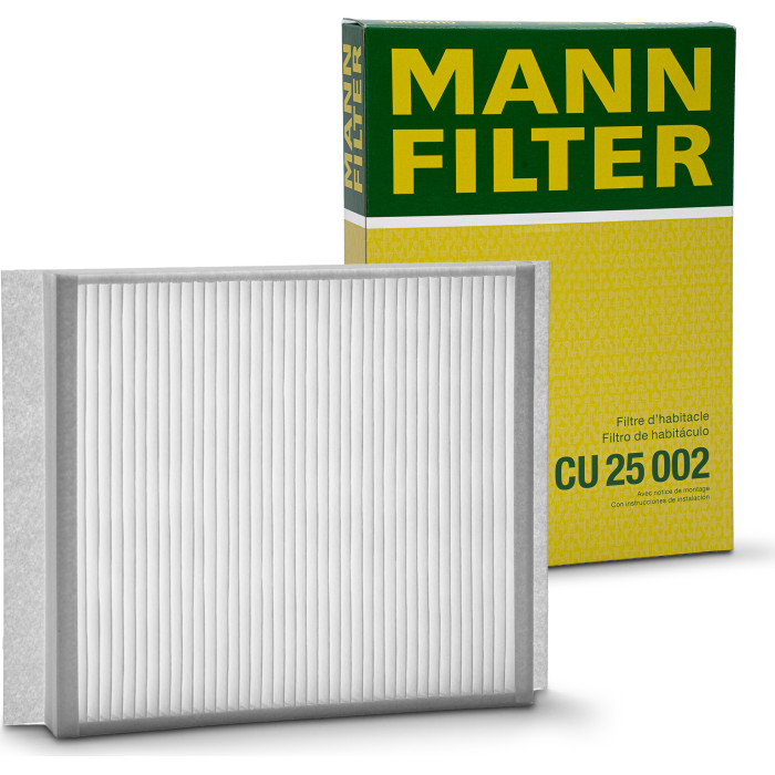MANN-FILTER CU 25 002 Innenraumfilter, Partikelfilter MANN-FILTER CU 25 002 Innenraumfilter, Partikelfilter