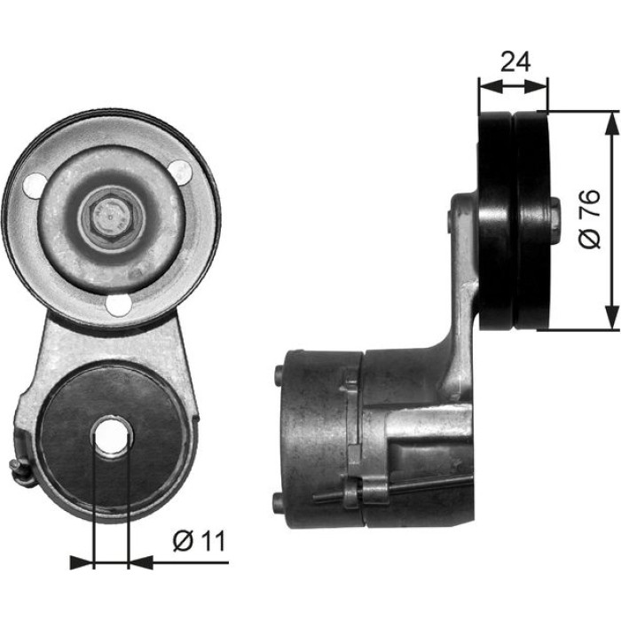 Riemenspanner, Keilrippenriemen T38562 Riemenspanner, Keilrippenriemen T38562