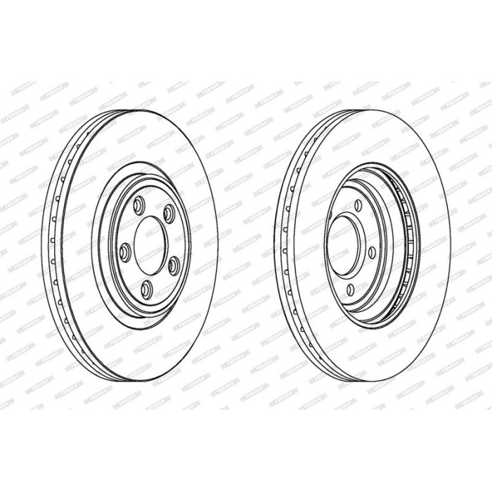 Ferodo DDF1702C-1 Bremsscheibe PREMIER Ferodo DDF1702C-1 Bremsscheibe PREMIER
