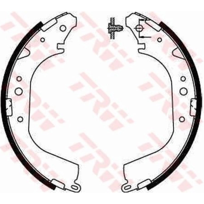 TRW GS8502 Bremsbackensatz TRW GS8502 Bremsbackensatz