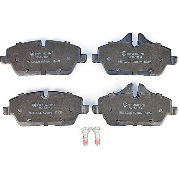 Metzger 1170055 Bremsbelagsatz, Scheibenbremse Metzger 1170055 Bremsbelagsatz, Scheibenbremse