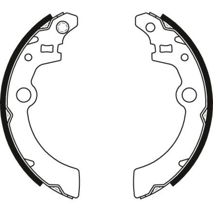 TRW GS8476 Bremsbackensatz TRW GS8476 Bremsbackensatz