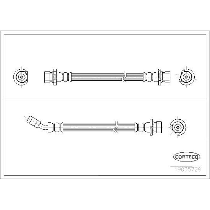 Corteco 19035729 Bremsschlauch