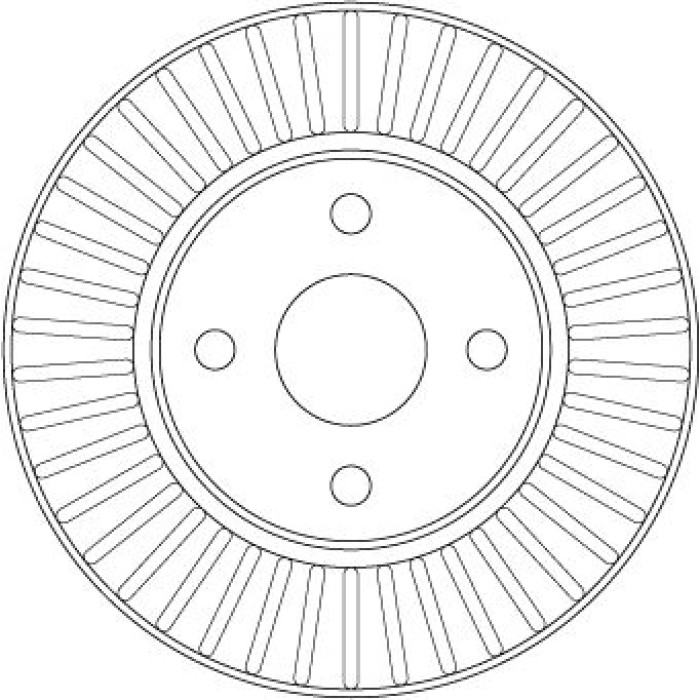 TRW DF7127 Bremsscheibe TRW DF7127 Bremsscheibe