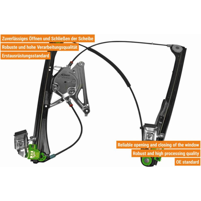 Vaico V10-6197 Fensterheber Green Mobility Parts