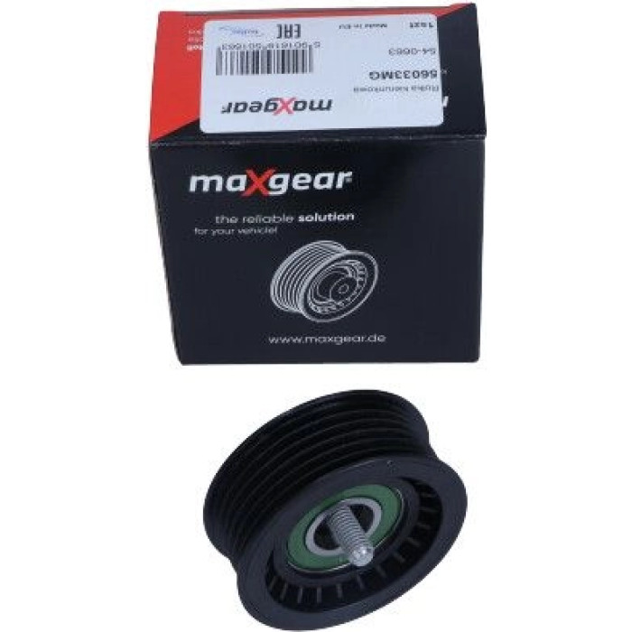 Maxgear 54-0663 Umlenkrolle/Führungsrolle, Keilrippenriemen Maxgear 54-0663 Umlenkrolle/Führungsrolle, Keilrippenriemen
