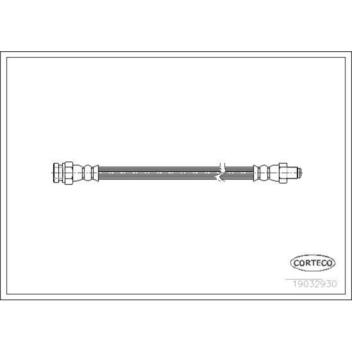 Corteco 19032930 Bremsschlauch