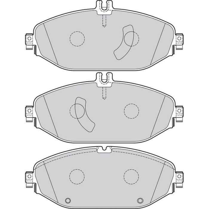 Valeo 302305 Bremsbelagsatz, Scheibenbremse ESSENTIAL