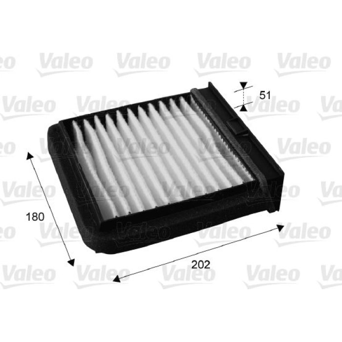 Valeo 715688 Filter, Innenraumluft ESSENTIAL Valeo 715688 Filter, Innenraumluft ESSENTIAL