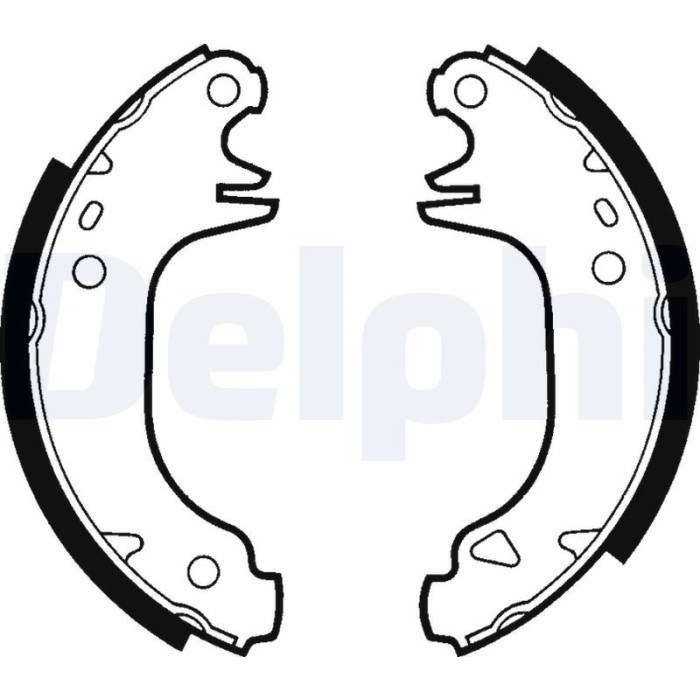 Delphi LS1293 Bremsbackensatz