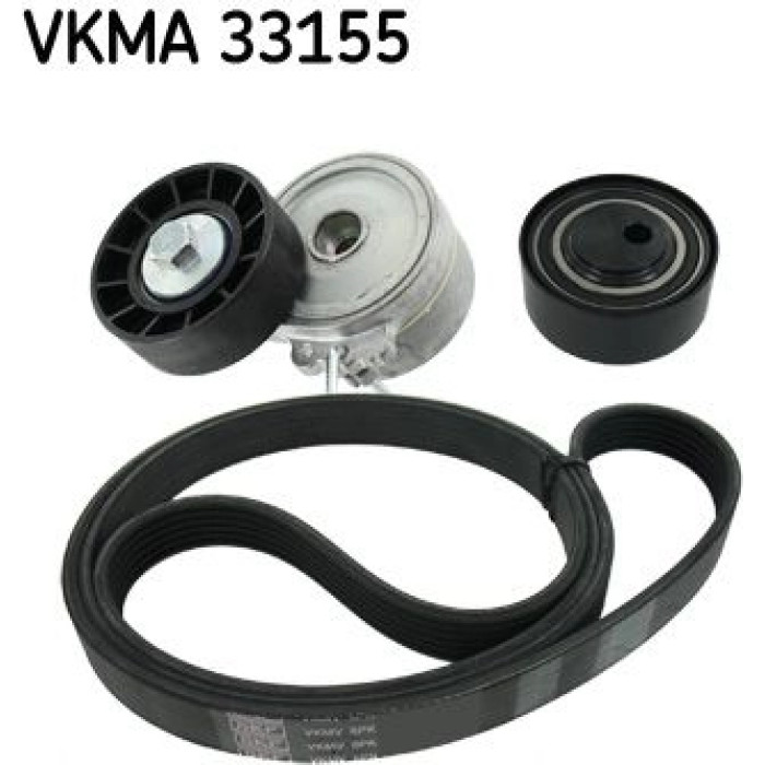 SKF VKMA 33155 Keilrippenriemensatz SKF VKMA 33155 Keilrippenriemensatz