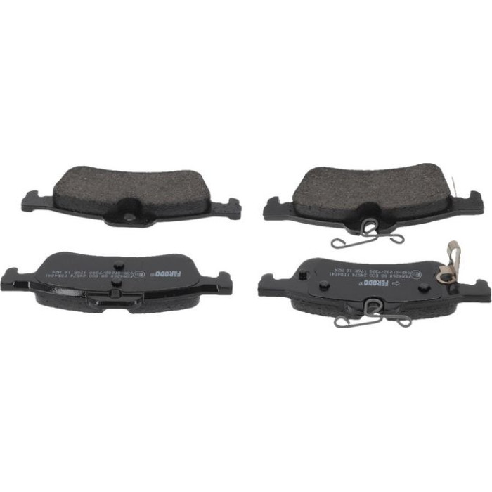 Ferodo FDB4041 Bremsbelagsatz, Scheibenbremse PREMIER ECO FRICTION